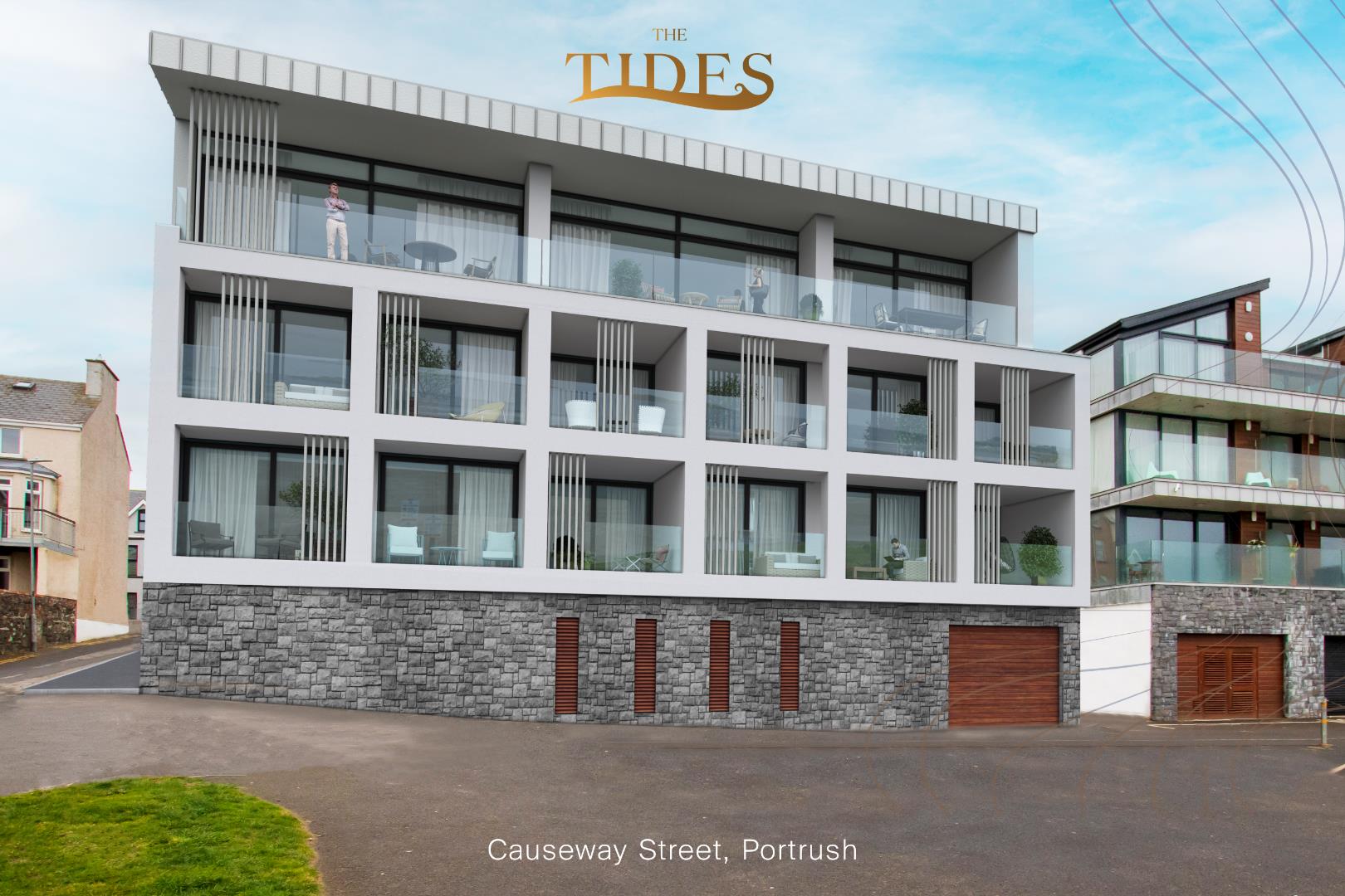 Ground Floor Apartments, The Tides, Causeway Street, Portrush, BT56 8AD